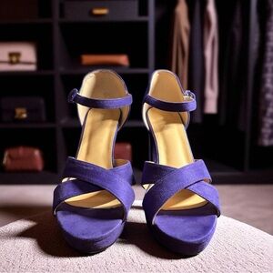 Chic Purple Women's Heels